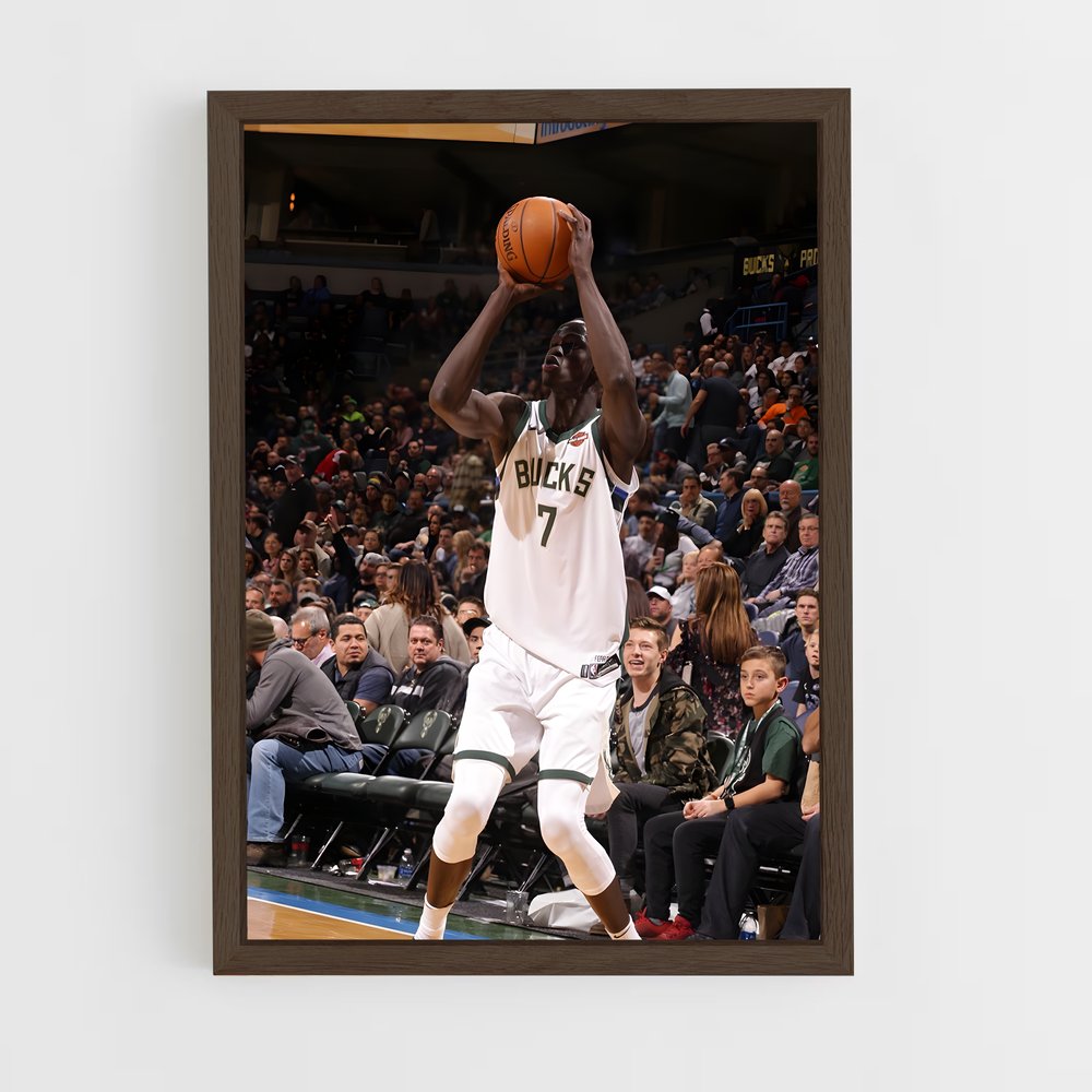 Poster Thon maker dégradé – affiche Basketball (vue 5)